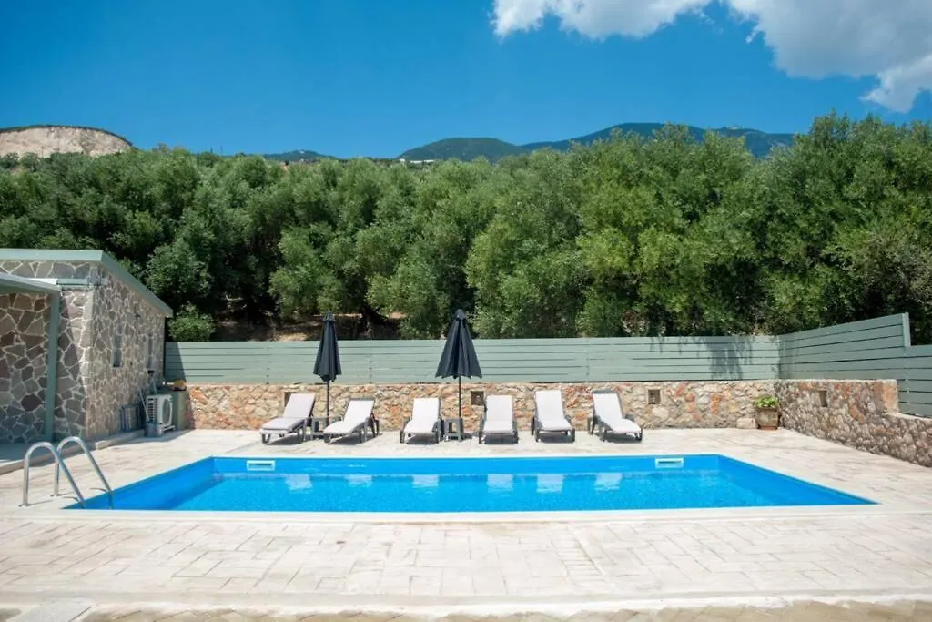 Villa Afrato Calma In Trapezaki-Private Pool -2 Br Τραπεζάκι 0*,