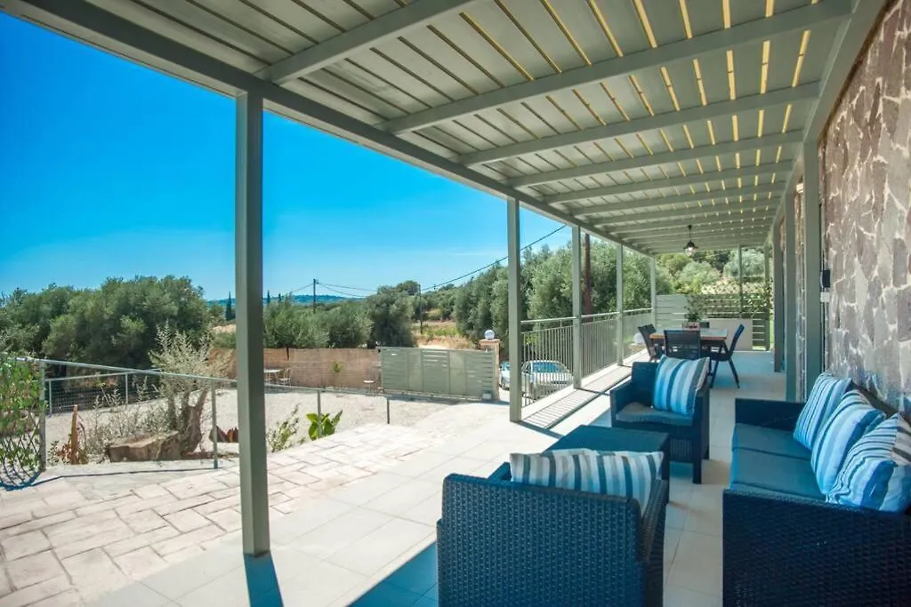 Villa Afrato Calma In Trapezaki-Private Pool -2 Br Τραπεζάκι